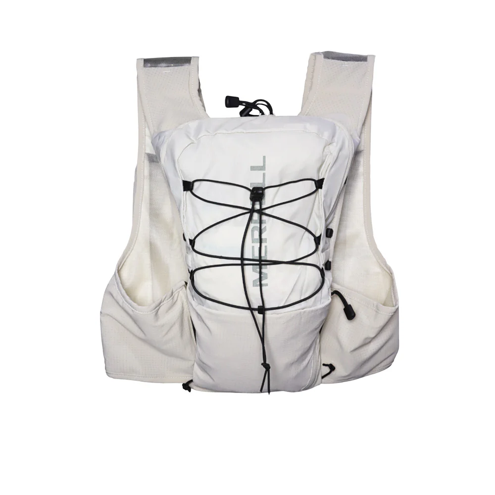 MERRELL Trail Running Hydration Pack Unisex Backpack - Beige - L/XL