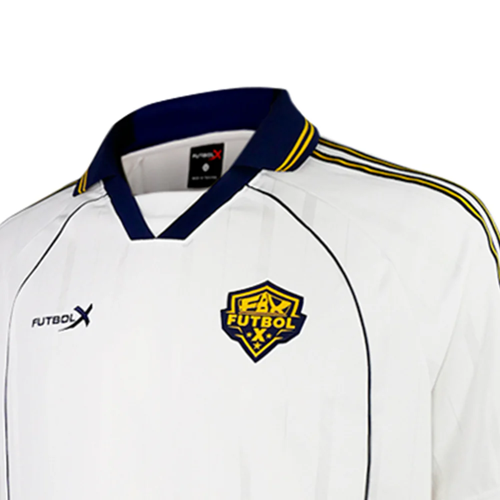 Мужская футбольная футболка Futbolx Vintage Collection — цвет белый, размер L (EU SIZE)