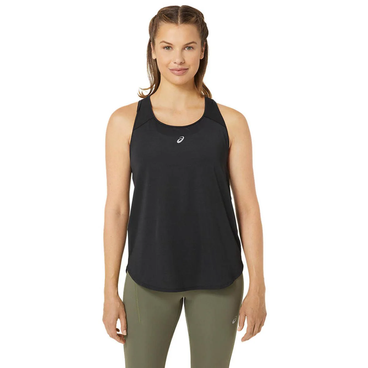 ASICS Road Women's Running Tank - Black - L (US SIZE)