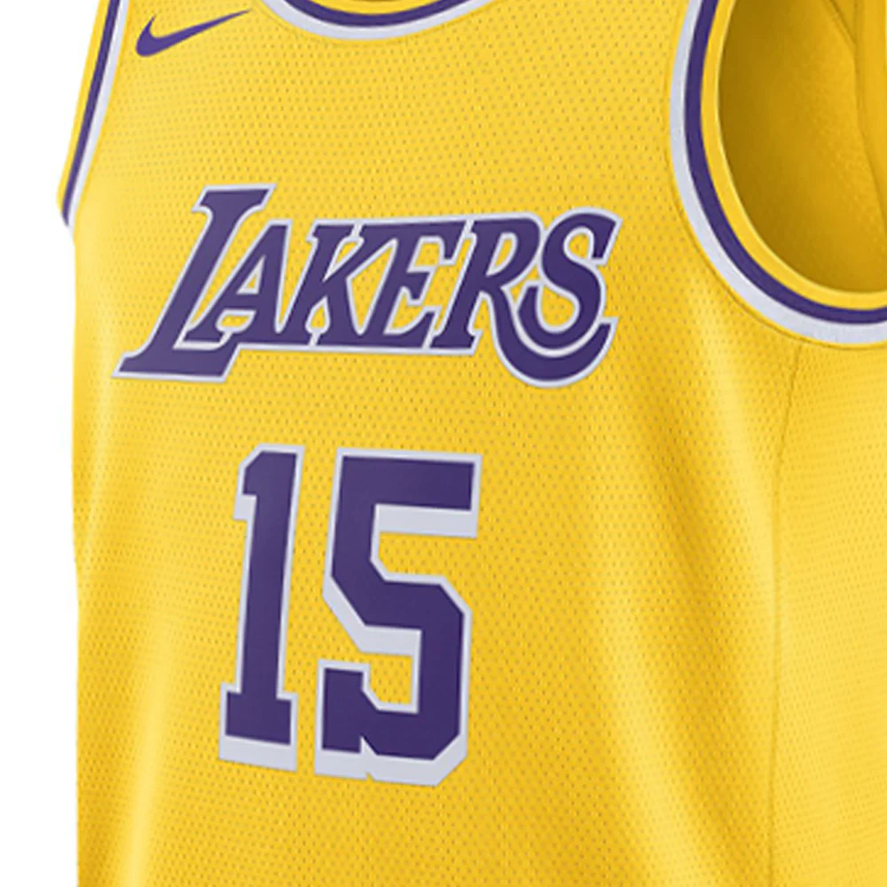 Nike Los Angeles Lakers Icon Edition Men's Basketball Tank — цвет желтый, размер 2XL (американский размер)
