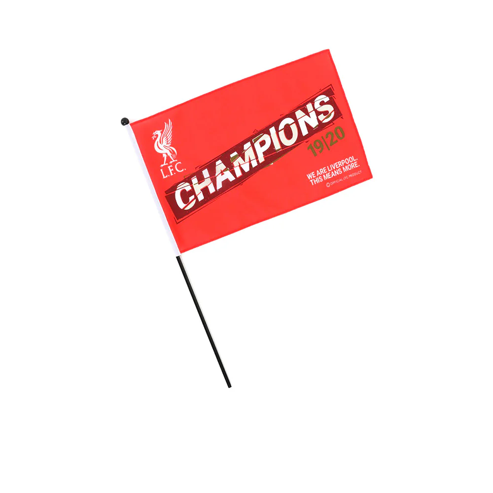 LFC Premier League Champions 19-20 Handheld Flag - Multi Color - ONE SIZE