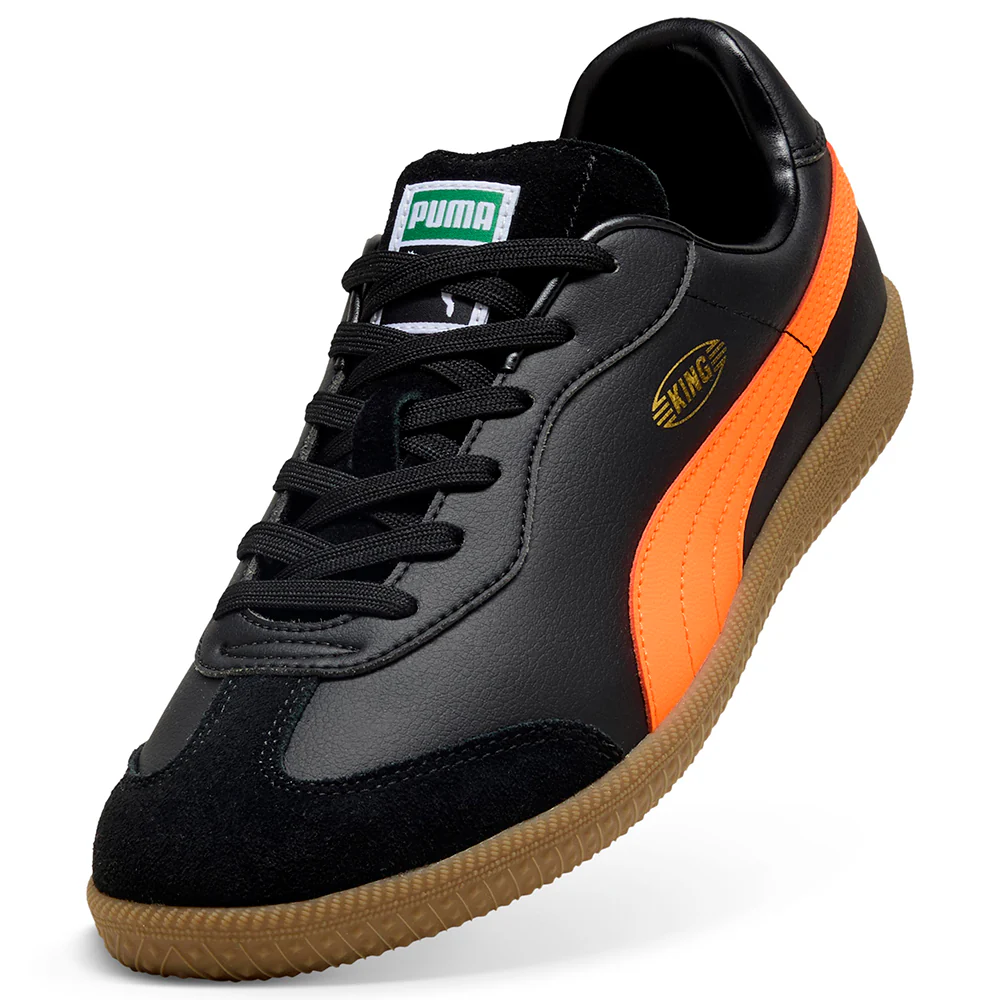 PUMA King 21 Men's Futsal Shoes - Black - UK 10