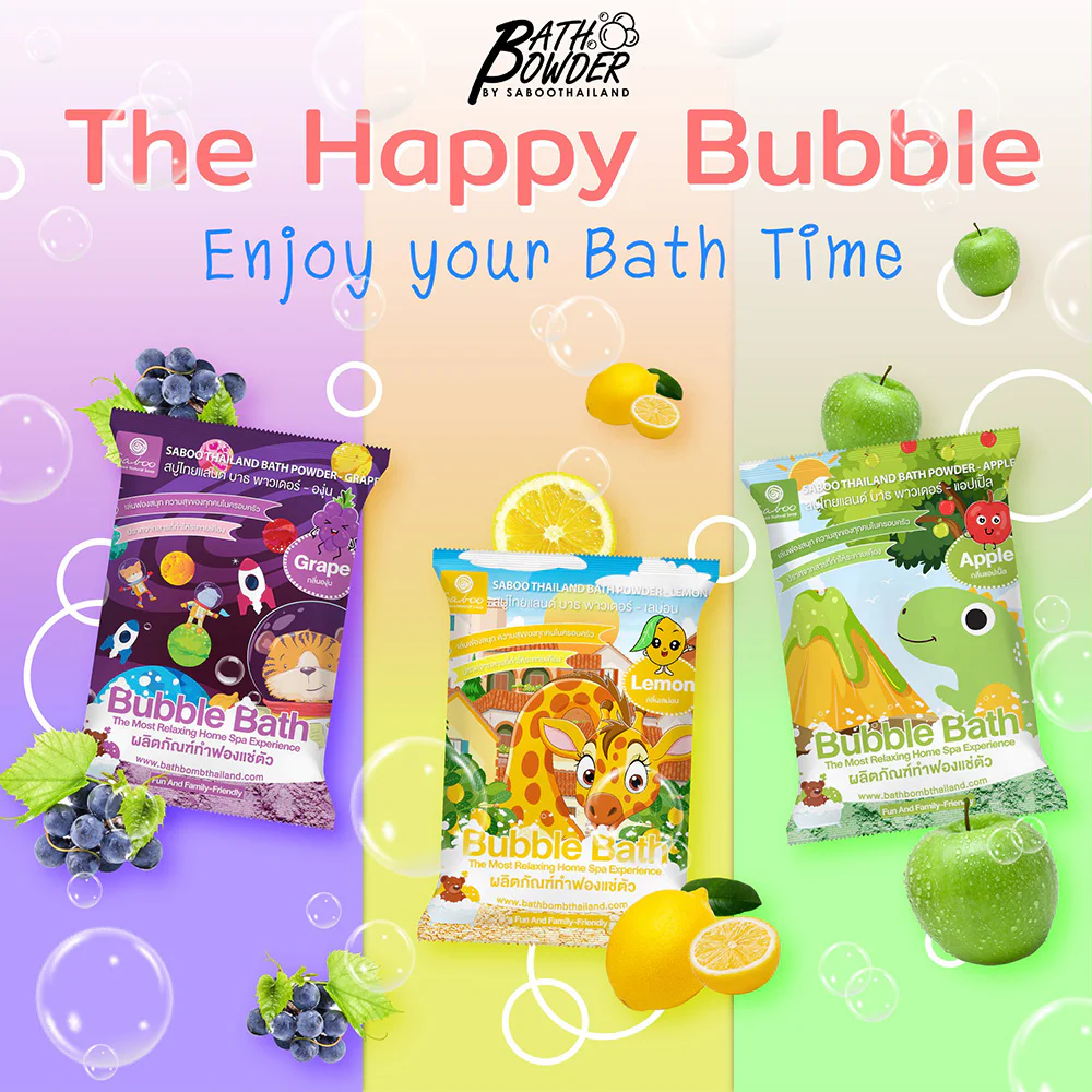 Saboo Thailand Bath Powder Apple — Apple, 100 г