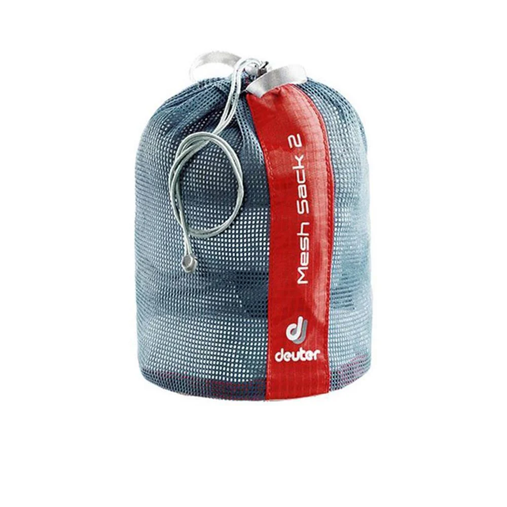 DEUTER Mesh Sack 2 Fire Unisex Gym Sack - Red - ONE SIZE