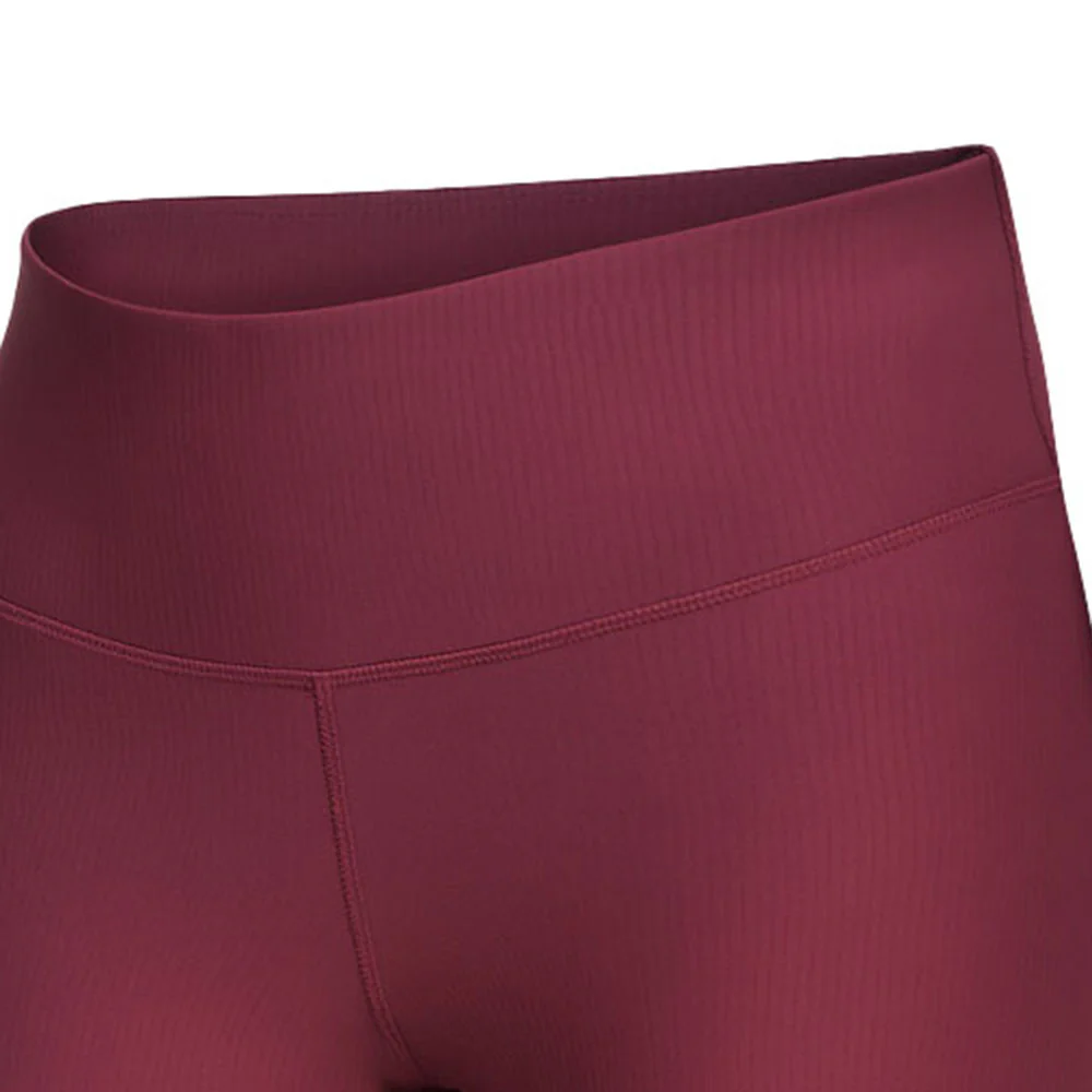 Женские тренировочные легинсы Energetics Oloe 1/2 — цвет красный, размер L (EU SIZE)