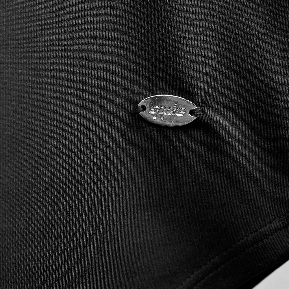 Женская тренировочная футболка Spike Black — цвет черный, размер L