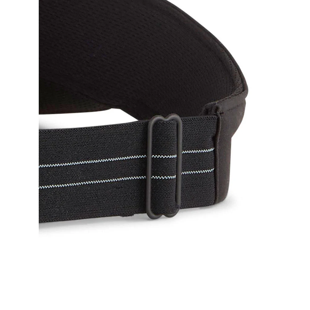 PUMA Running Unisex Visor - Black - M (UK SIZE)