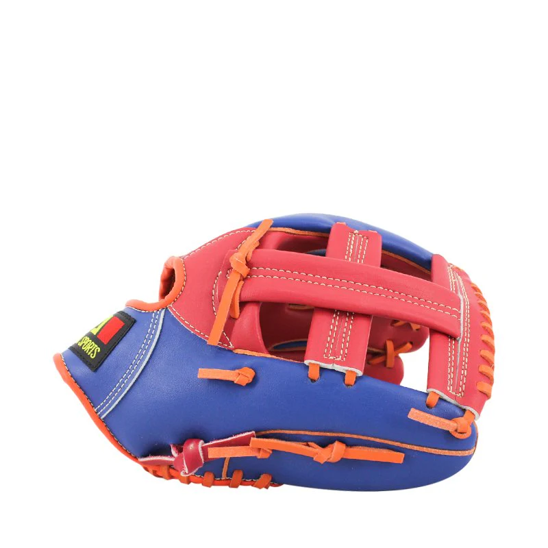 FBT Softball Gloves ถุงมือซอฟท์บอล PVC Cross 11.50 นิ้ว Blue 74430 - Blue - One size