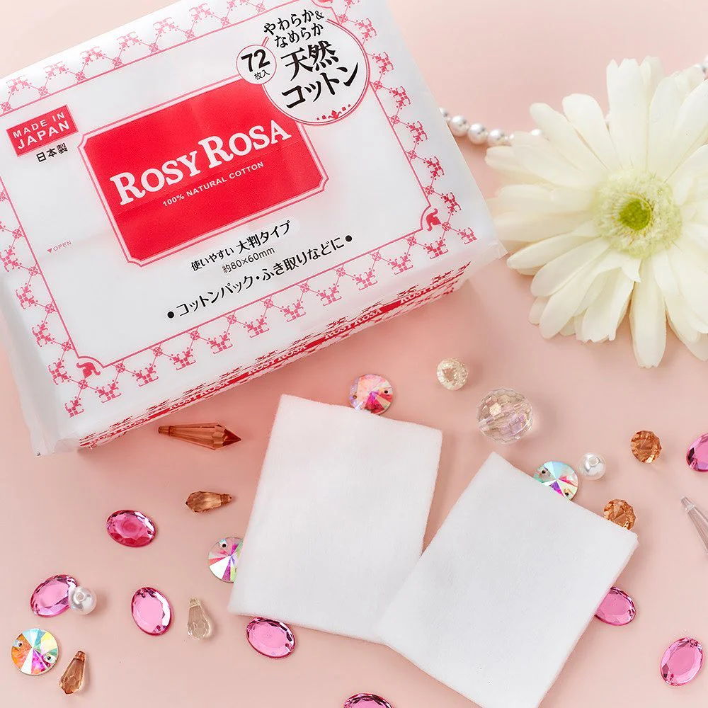 Rosy Rosa 100% Natural Cotton [140g x 2pcs]