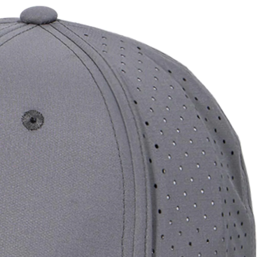 9NINE O1 Grey Unisex Golf Cap - Grey - ONE SIZE