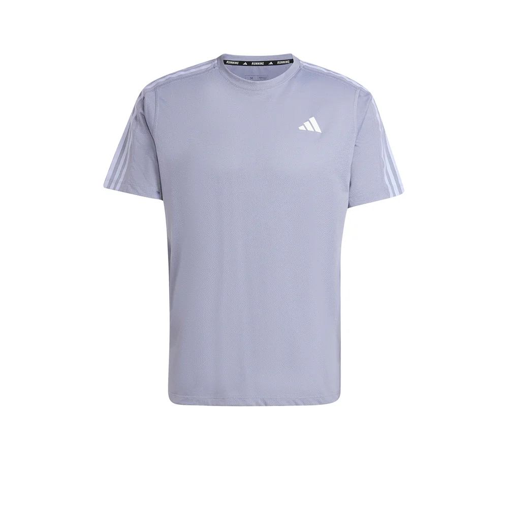 ADIDAS Own The Run 3-Stripes Men's Running T-Shirt