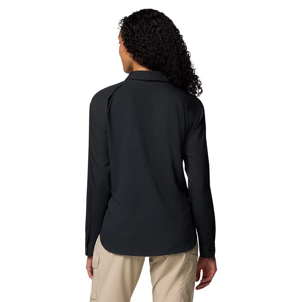 COLUMBIA Silver Ridge™ Utility Long Sleeve Women's Shirt - Black - 2XL (US SIZE)