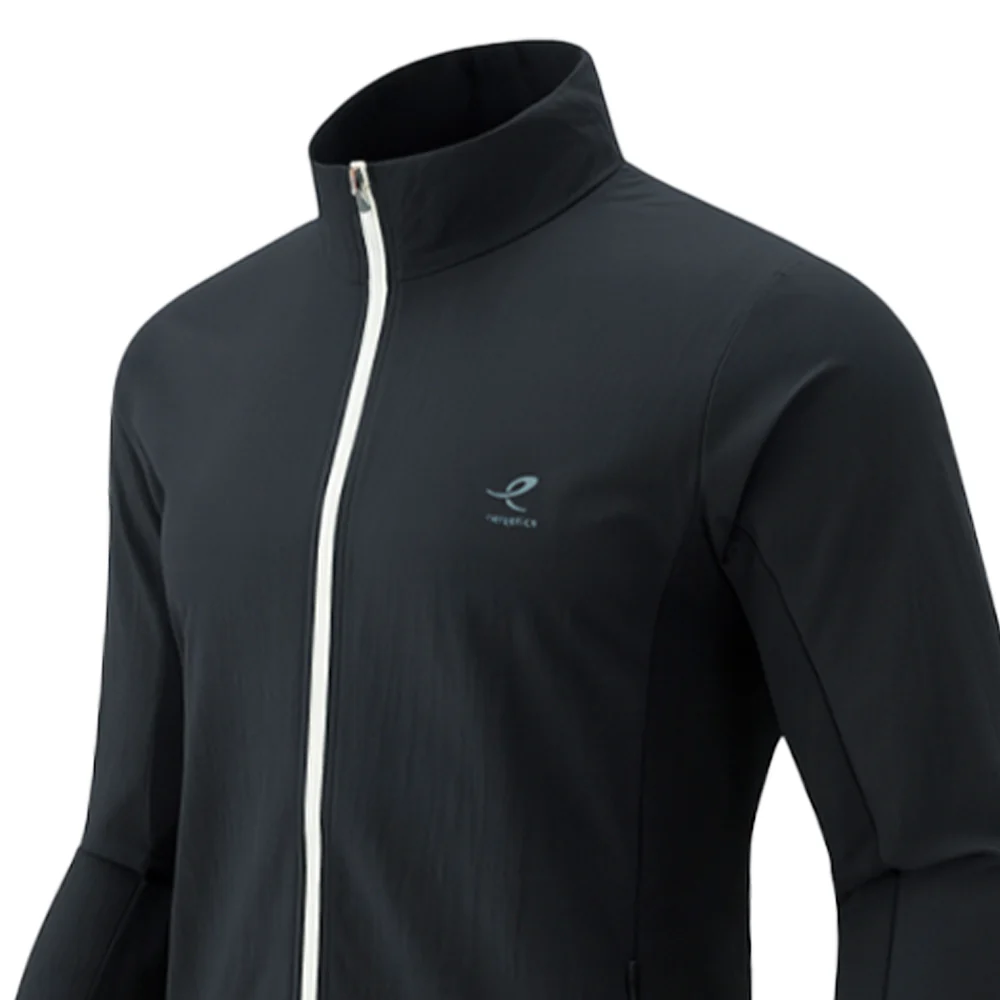 ENERGETICS Jona Men's Running Jacket - Black - L (EU SIZE)