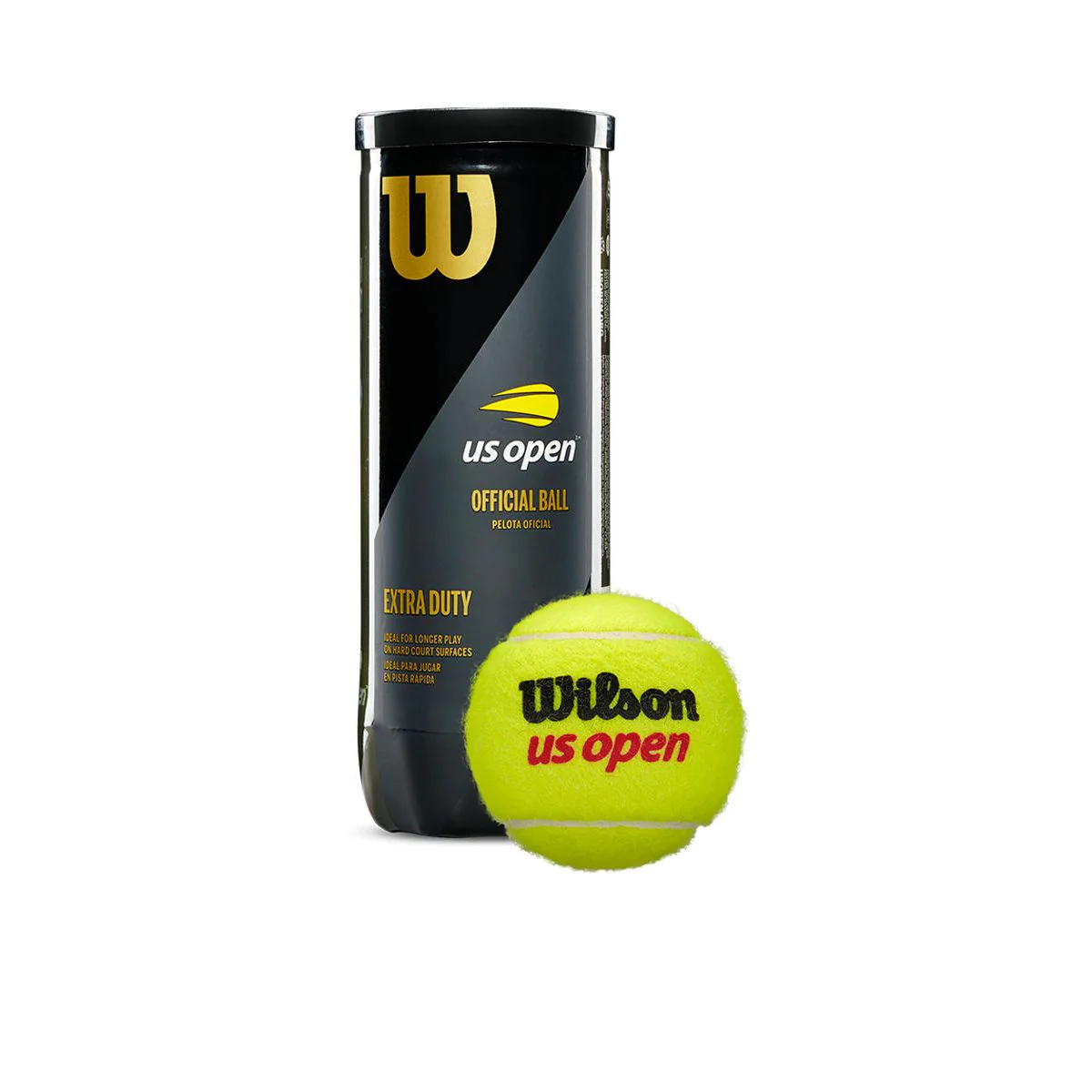 WILSON US Open XD Tennis Ball (3 Balls) - Multi Color - ONE SIZE
