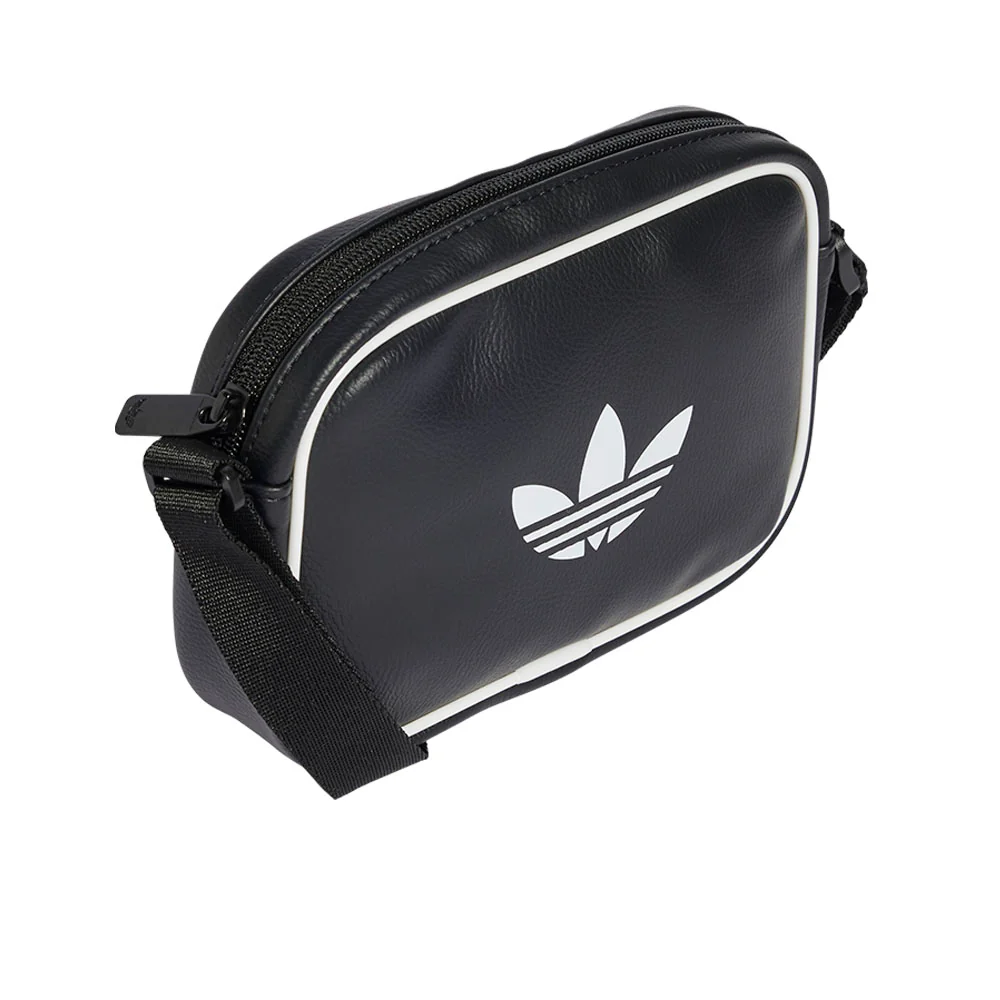 ADIDAS ORIGINALS Adicolor Classic Mini Airliner Unisex Crossbody Bag - Black - ONE SIZE