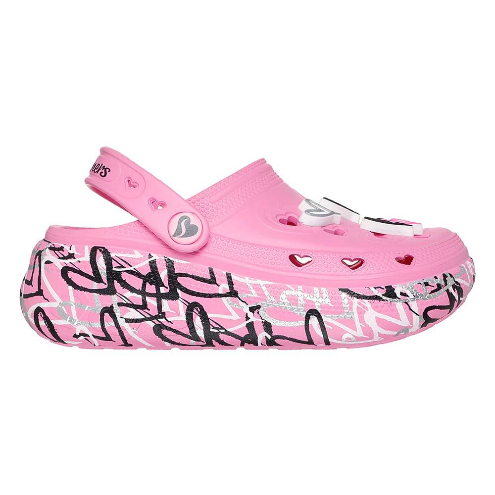 SKECHERS x JGoldcrown: Foamies Cutie Pops – Love Pop Girls Sandals