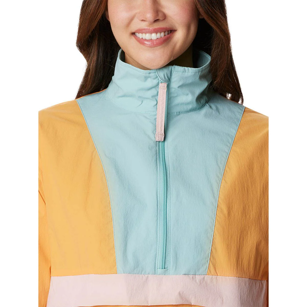 Женская куртка Columbia Bondless Trek Anorak — цвет оранжевый, размер L (американский размер)