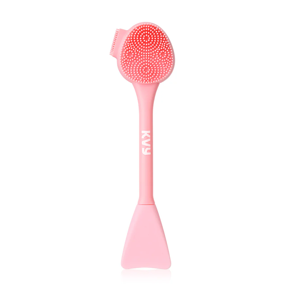 KVY Facial Cleansing Brush & Mask Applicator Fan Shape