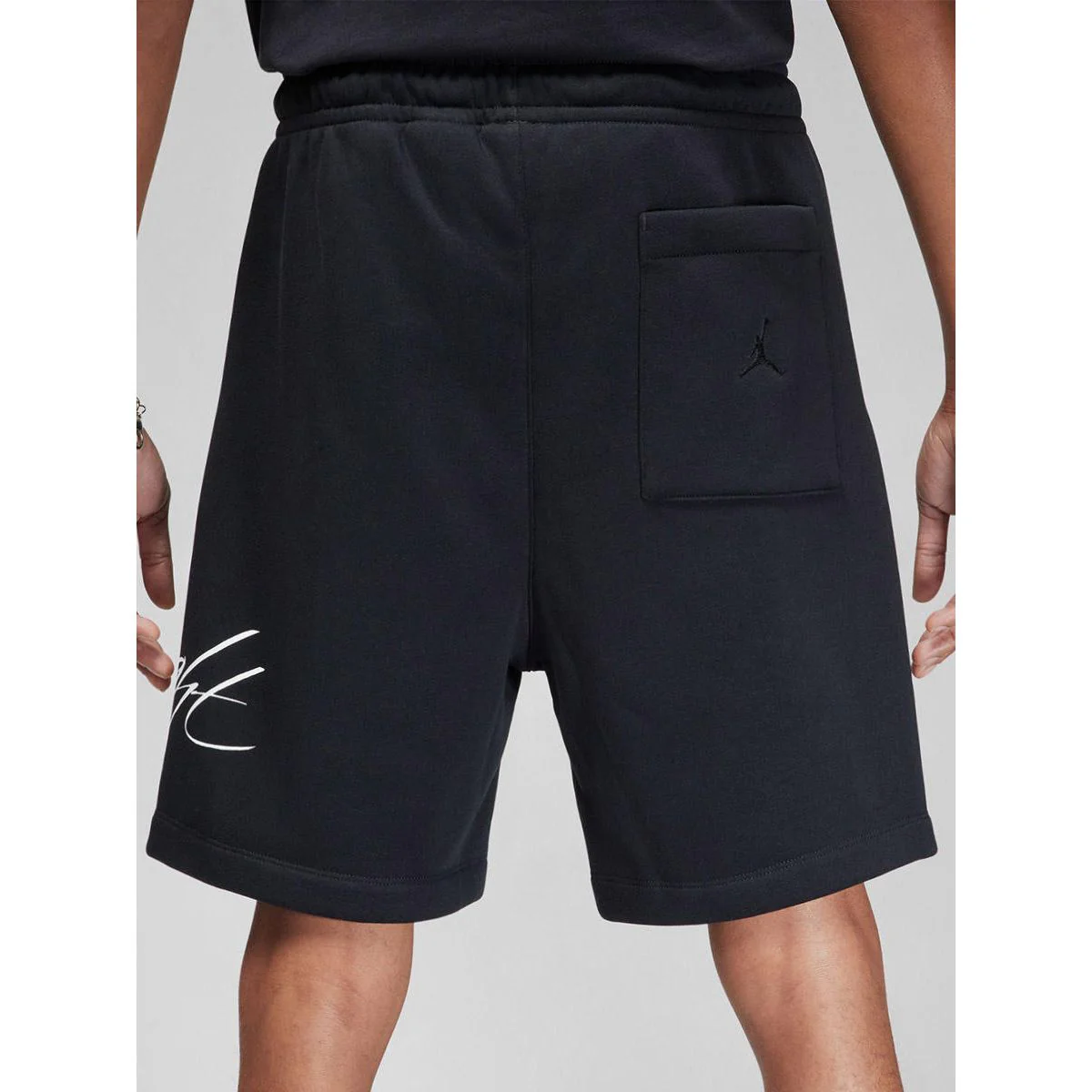 NIKE Jordan Brooklyn Fleece Men's Basketball Shorts - Black - 2XL (US SIZE)