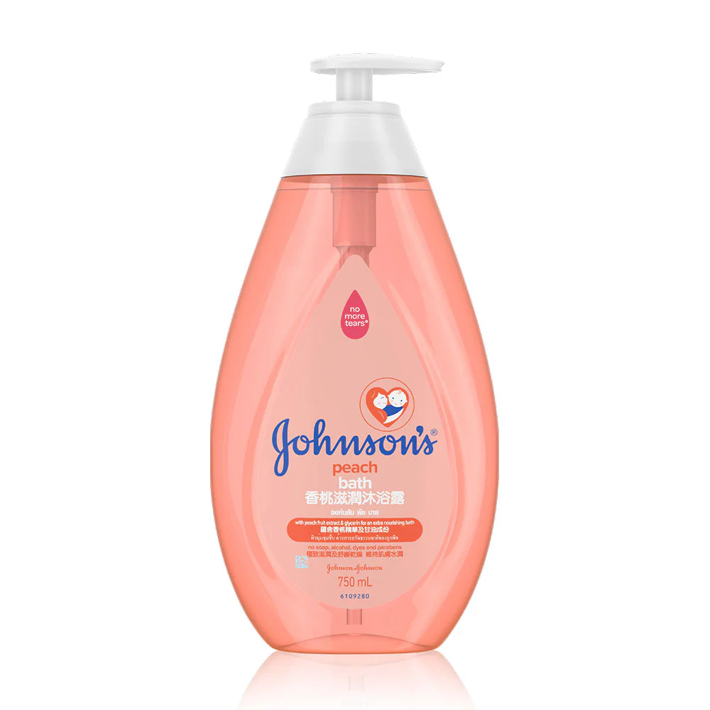 Johnsons Baby Peach Bath — Peach, 750 мл