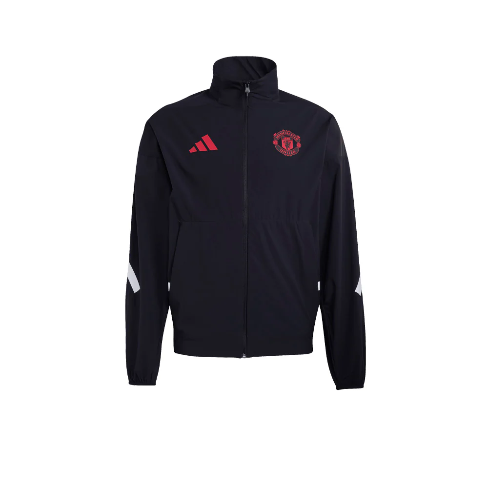 ADIDAS Manchester United Z.N.E. Anthem Men's Football Jacket - Black - 2XL (UK SIZE)