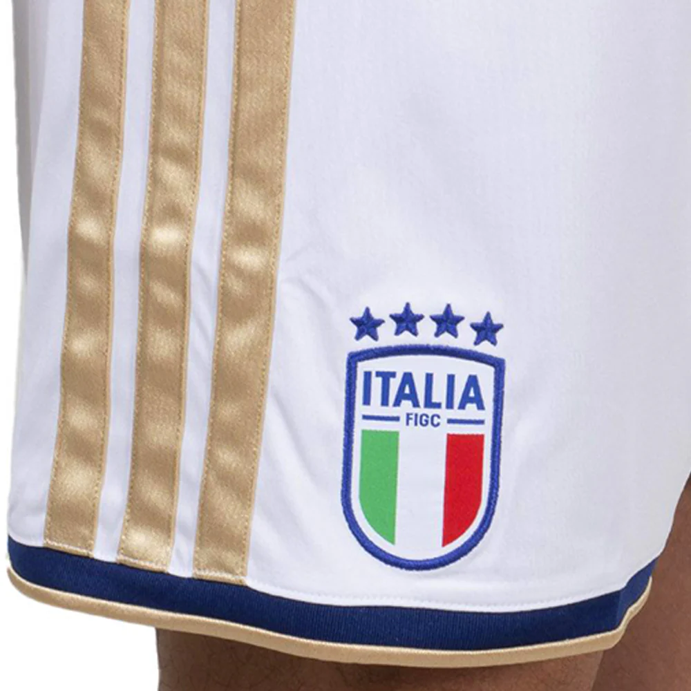 ADIDAS Men's Italy Home Replica 2026 Football Shorts - White - L (UK SIZE)