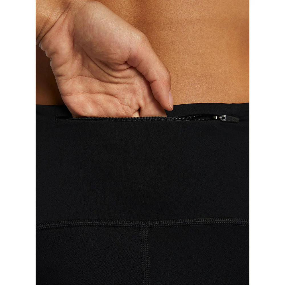 NIKE Swift High-Waisted 7/8 Women's Running Leggings - Black - L (US SIZE)
