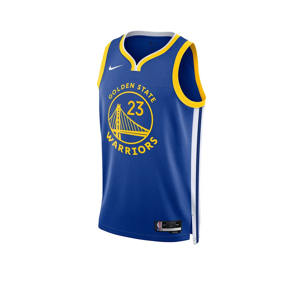 NIKE Men's Draymond Green Golden State Warriors Icon Edition 2022/23 Basketball Jersey - Blue - 2XL (US SIZE)