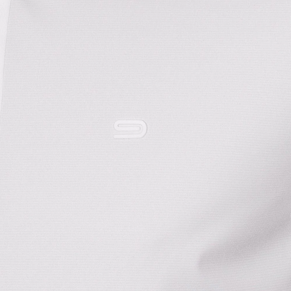 Мужское поло для гольфа 9NINE N25GOPOM01 — цвет белый, размер 2XL (американский размер)