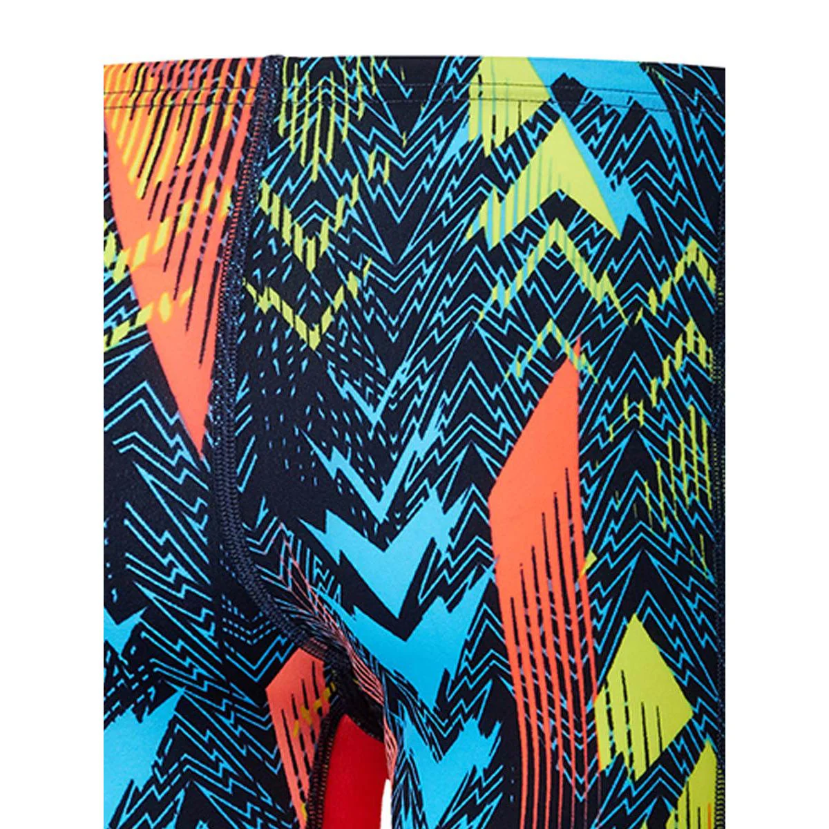 SPEEDO Fastskin Endurance+ Max High Waisted Jammer Boys Swim Shorts - Blue - 11-12 YEARS