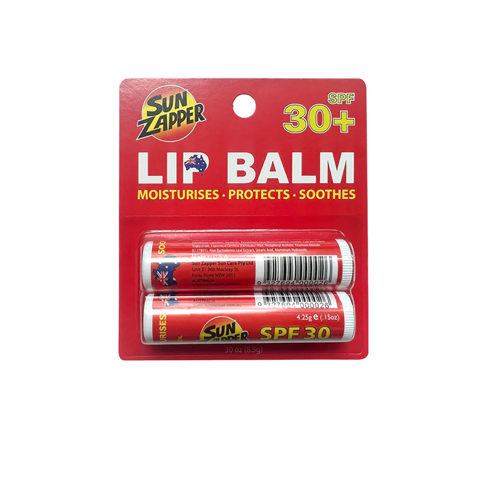 SUN ZAPPER SPF30+ (Pack) Lip Balm - Multi Color - ONE SIZE
