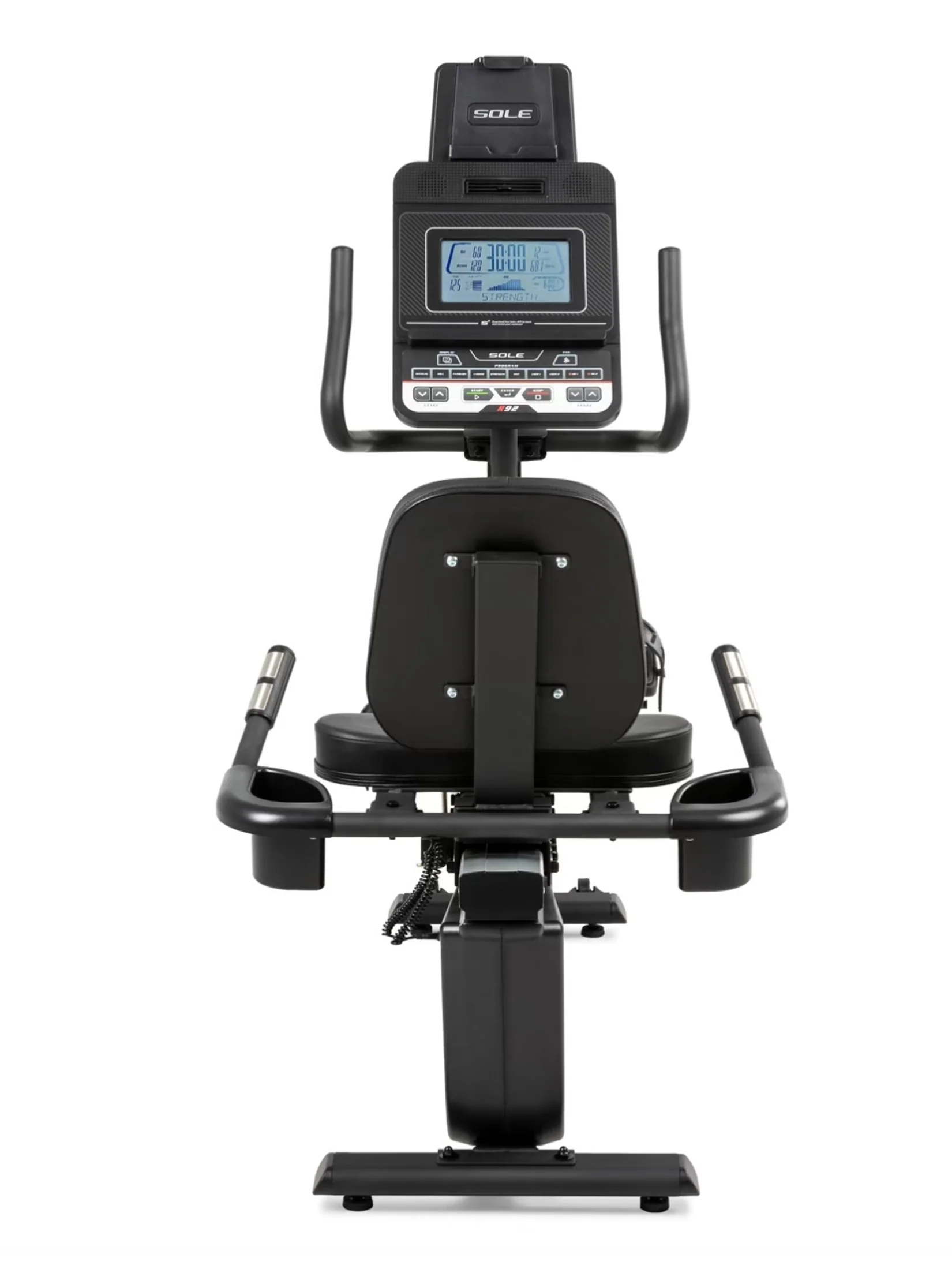 จักรยานออกกำลังกายเอนปั่น รุ่น R92 (2023) SOLE Exercise Bike - Black - One Size