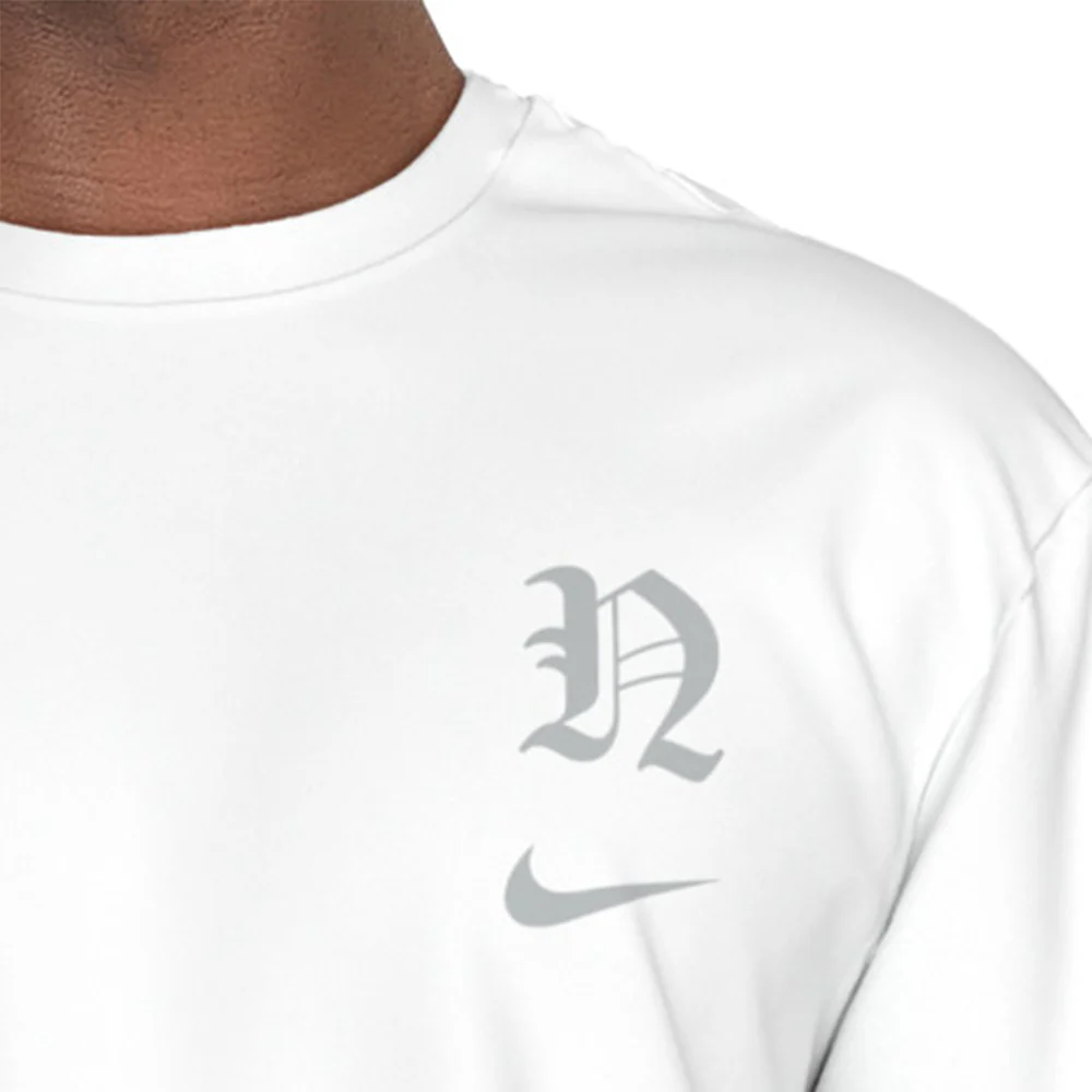 Мужская рубашка Nike Hydroguard Long-Sleeve Swim — цвет белый, размер L (американский размер)