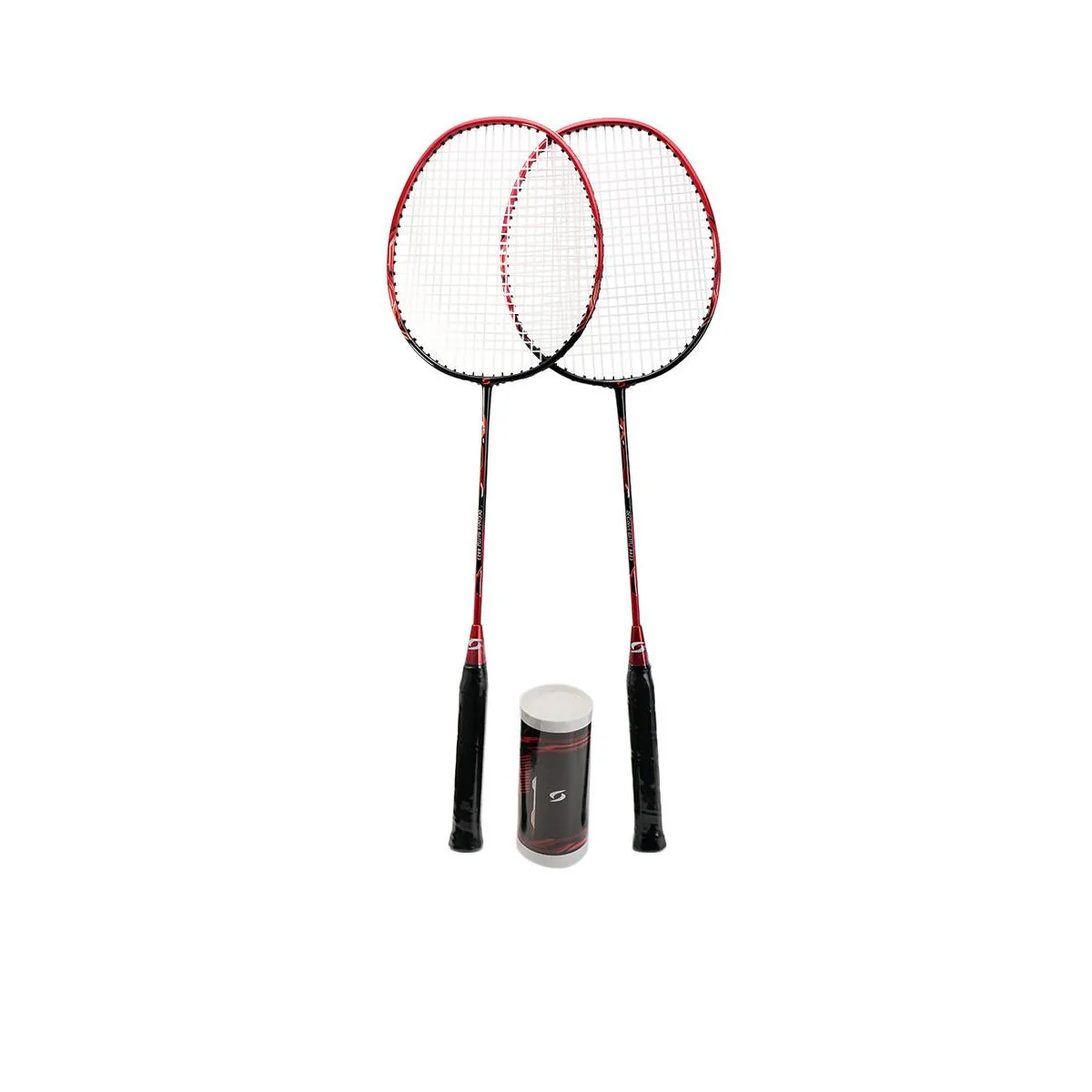 S SPORTS 01 Badminton Set - Red - ONE SIZE