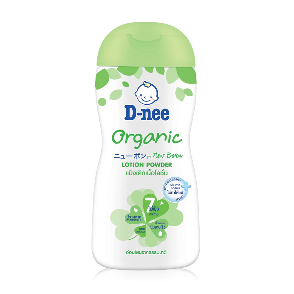Пудра D-nee Organic For New Born Lotion 180 мл