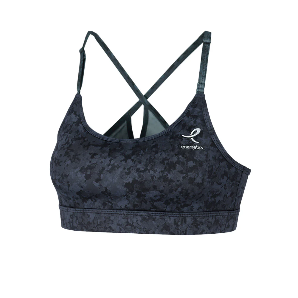 ENERGETICS Gigina Women's Sports Bra - Black - L (EU SIZE)