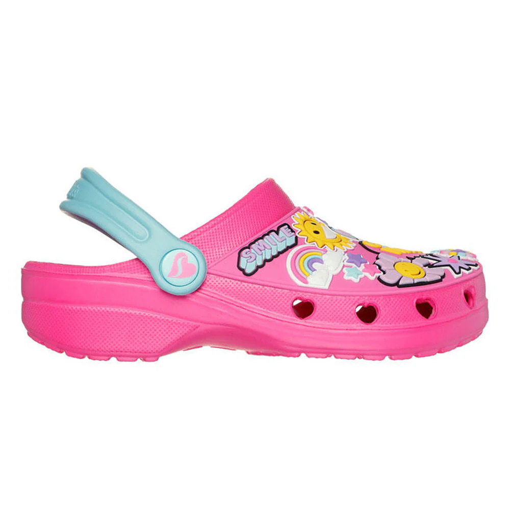 SKECHERS Foamies®: Heart Charmer - Vibin Friends Girls Sandals - Pink - US 1