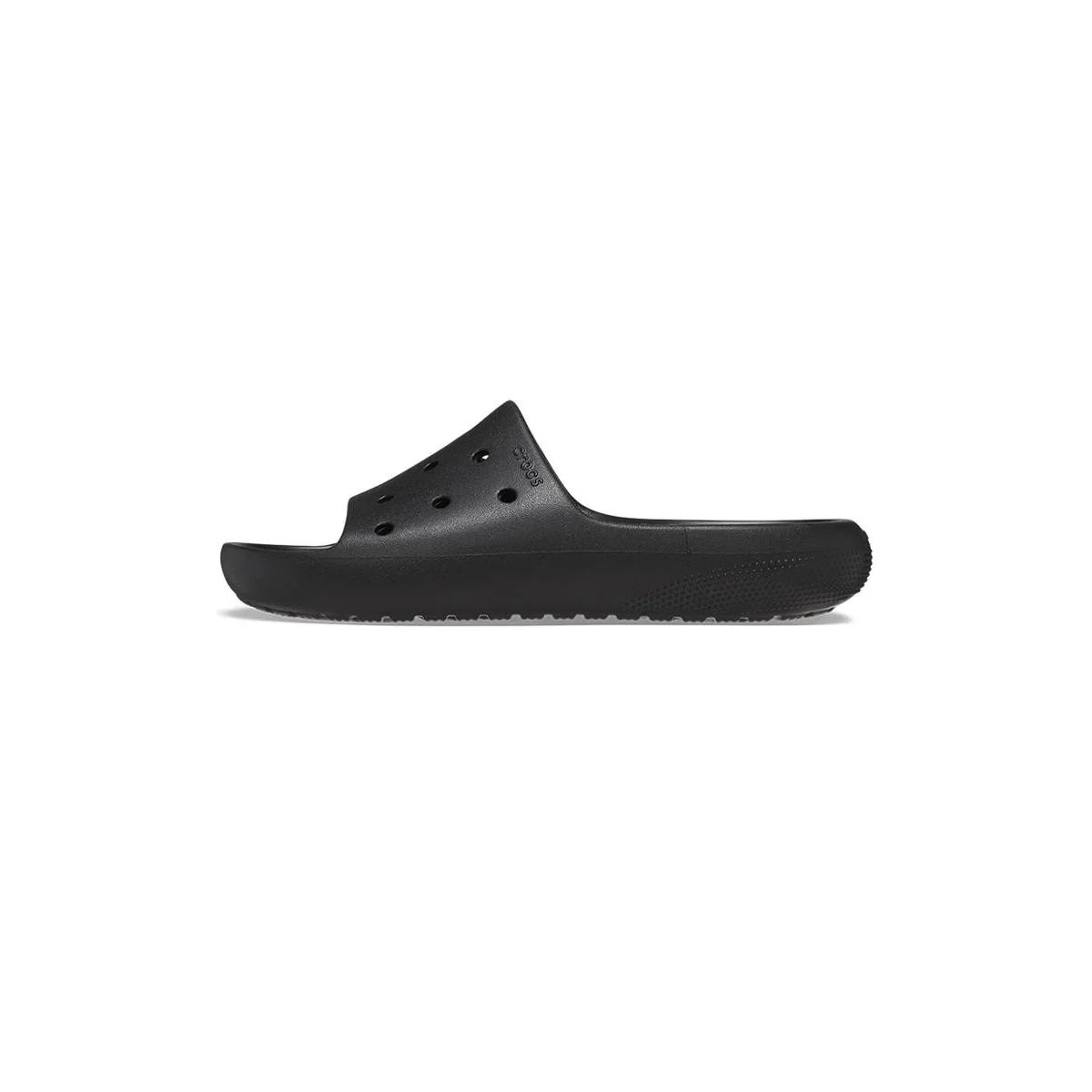 CROCS Classic Slide V2 Unisex Sandals - Black - US M10/W12