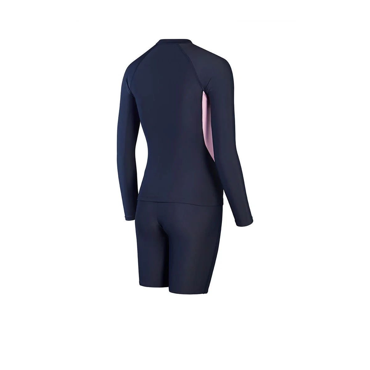 Женский купальник Speedo Long Sleeve Rash Top & Jammer Set — цвет синий, размер UK 32