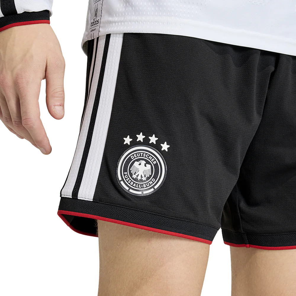ADIDAS Men's Germany Home Replica 2026 Football Shorts - Black - L (UK SIZE)