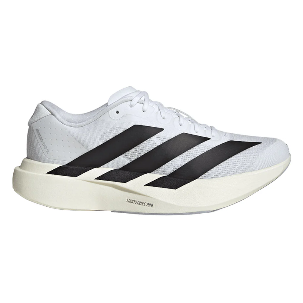 Женские беговые кроссовки Adidas Adizero Evo Sl — цвет белый, размер UK 4