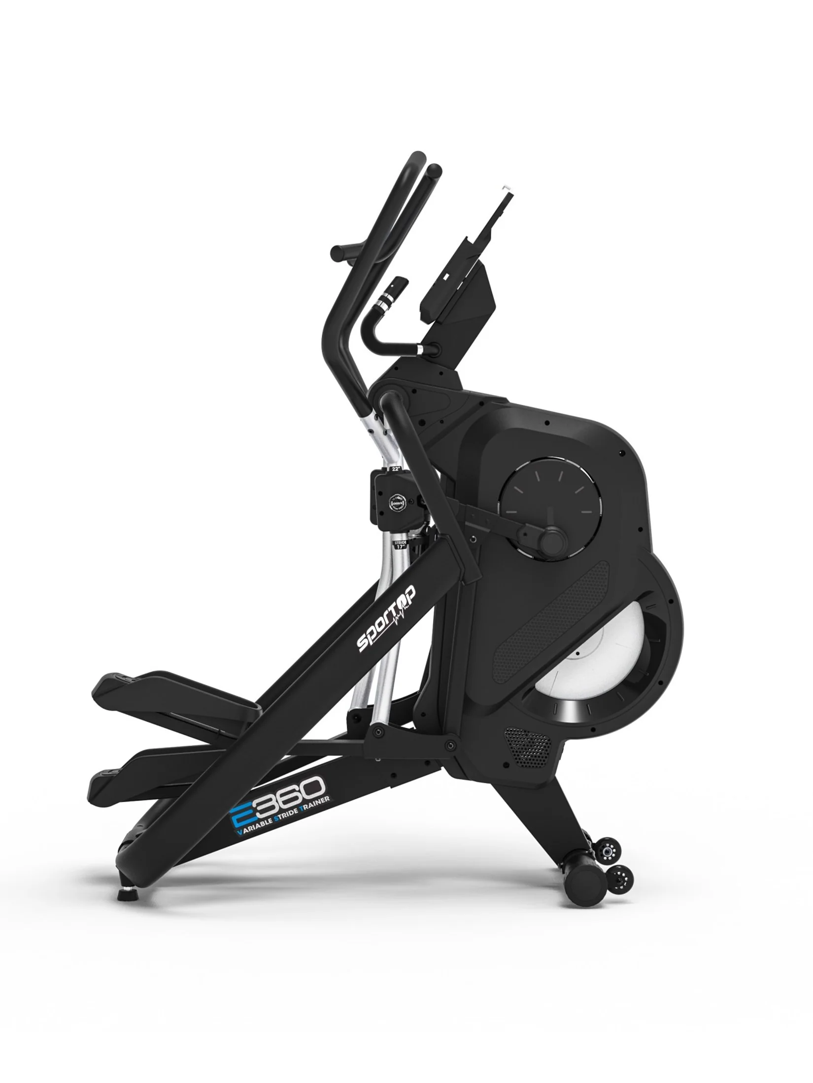 เครื่องเดินวงรี T-UNITED E360/SPORTOP - Black - One Size