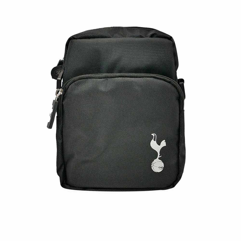 SPURS Recycled Fabric Unisex Crossbody Bag - Black - ONE SIZE