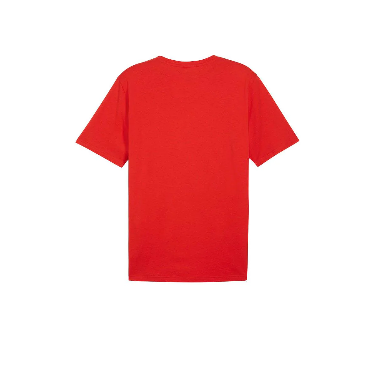 Мужская футбольная футболка Puma TeamRISE Logo Cotton — цвет красный, размер L (UK SIZE)