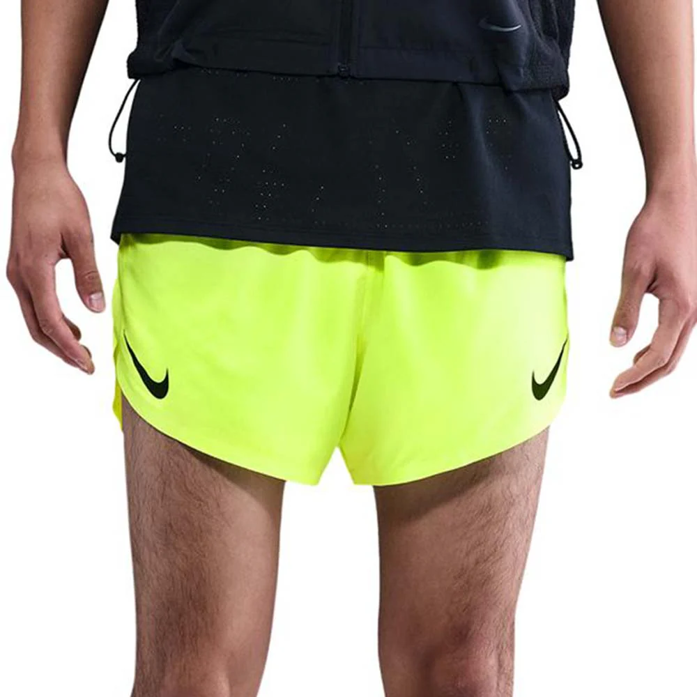 NIKE AeroSwift Men's Running Shorts - Green - L (US SIZE)