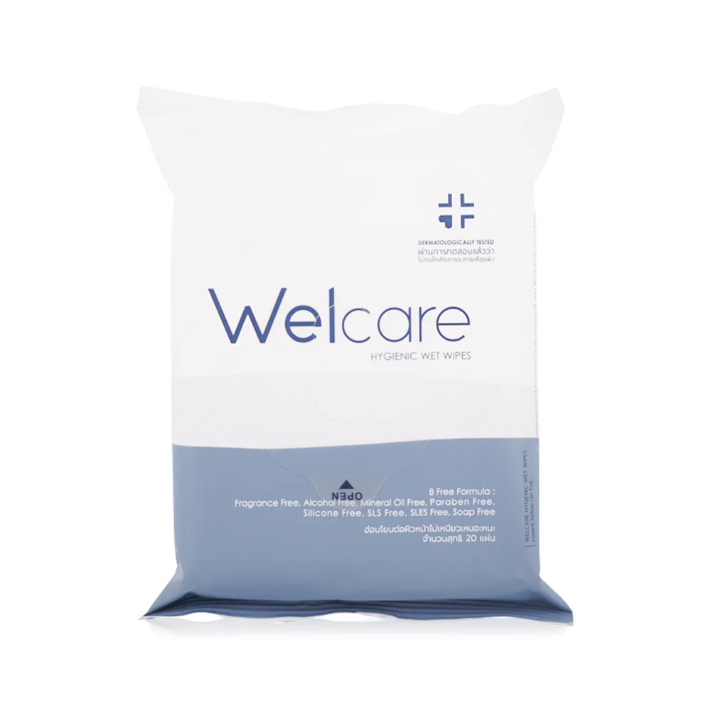 Welcare Hygienic Wet Wipes 20 Sheets