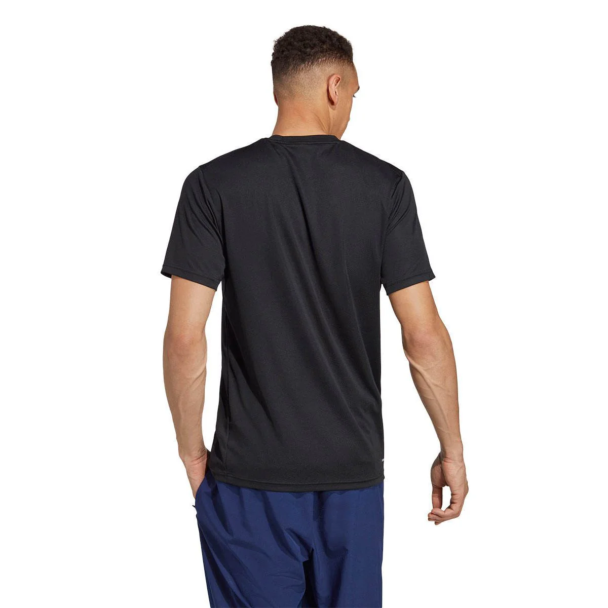 ADIDAS Train Essentials Men's Training T-Shirt - Black - 2XL (ASIAN SIZE)
