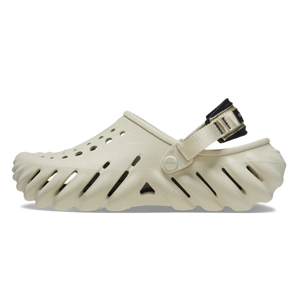 CROCS Echo Clog Unisex Lifestyle Shoes - Beige - M10/W12