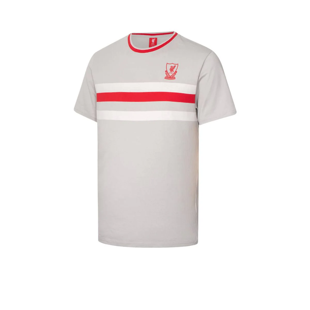 LFC 1989 Away Stripe Men's Football T-Shirt - Grey - 2XL (UK SIZE)