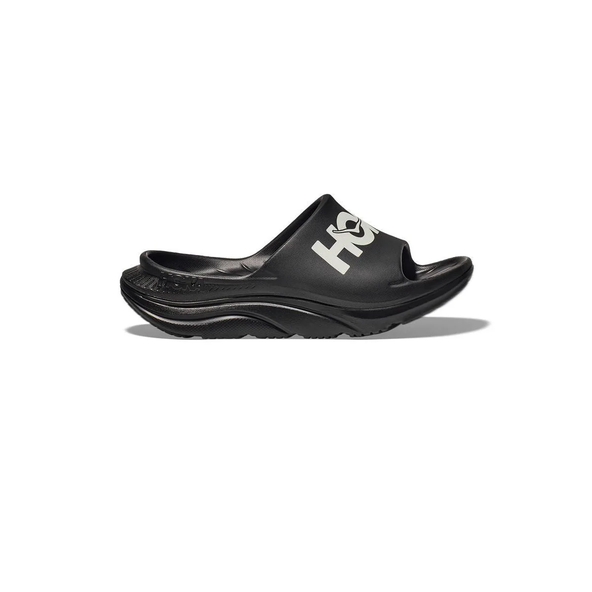 HOKA Ora Athletic Slide Unisex Sandals - Black - US 10